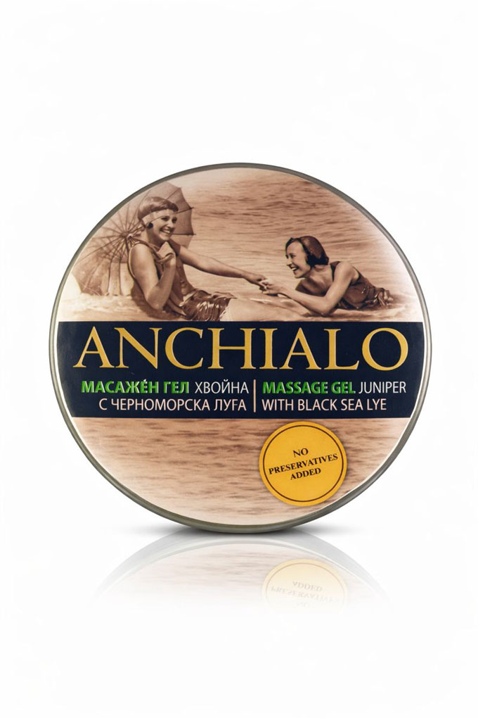 Масажен гел с черноморска луга и хвойна, ANCHIALO / АНХИАЛО, 300 гр