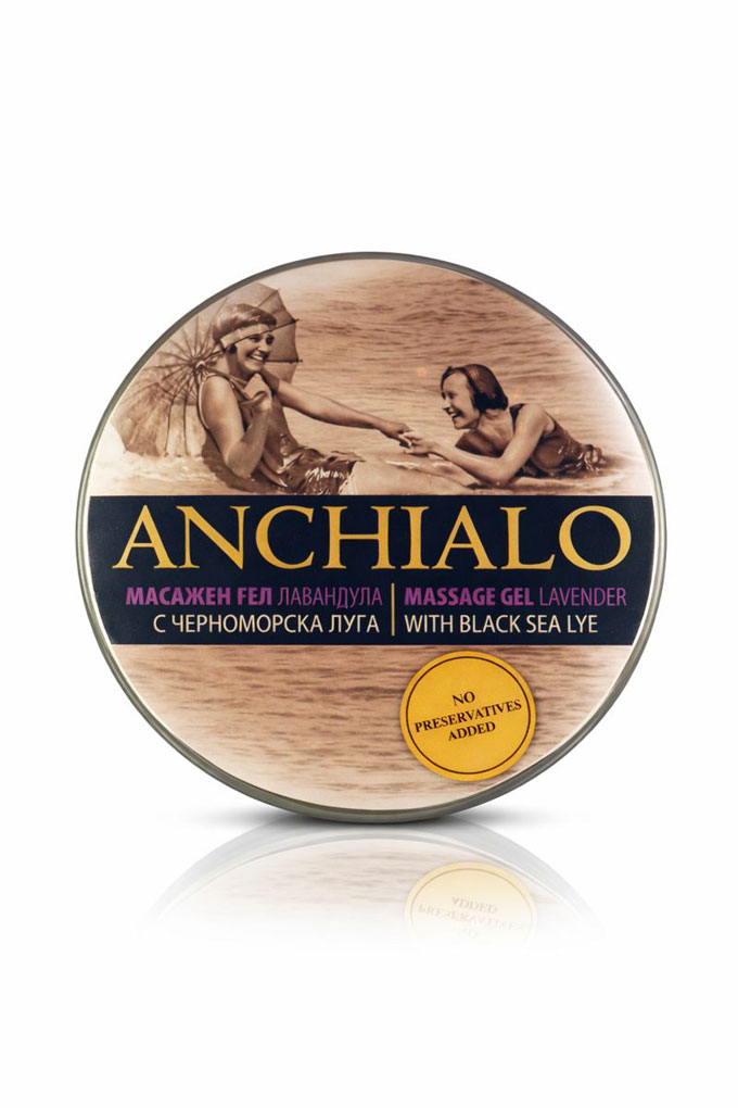 Масажен гел с черноморска луга и лавандула, ANCHIALO / АНХИАЛО, 300 гр