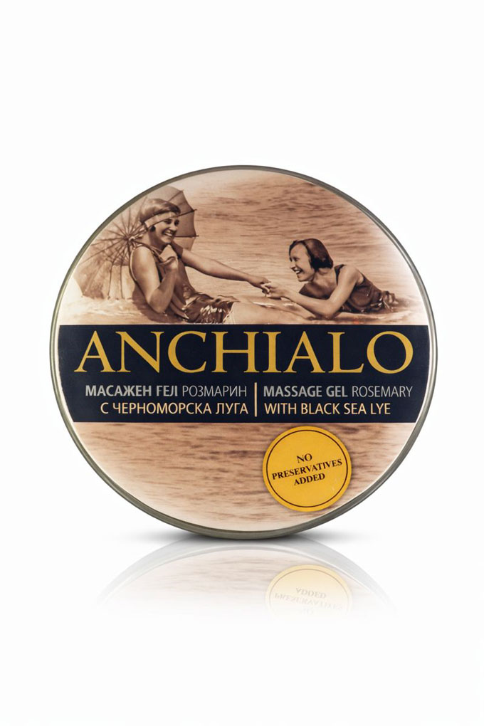 Масажен гел с черноморска луга и розмарин, ANCHIALO / АНХИАЛО, 300 гр