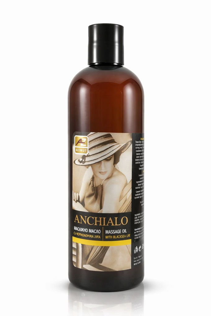 Масажно масло с черноморска луга ANCHIALO / АНХИАЛО, 350мл