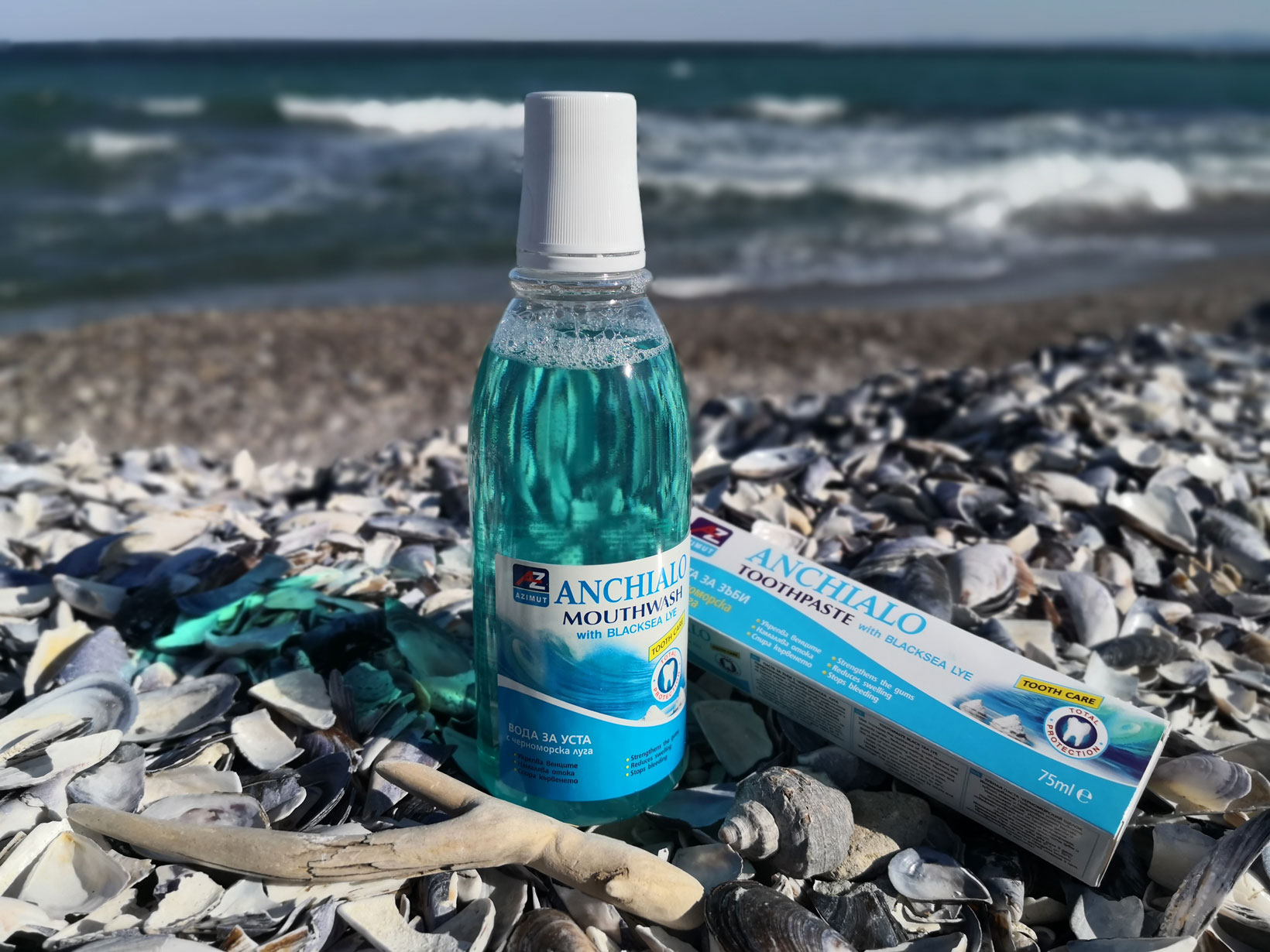 Вода за уста ANCHIALO с черноморска (медицинска) луга