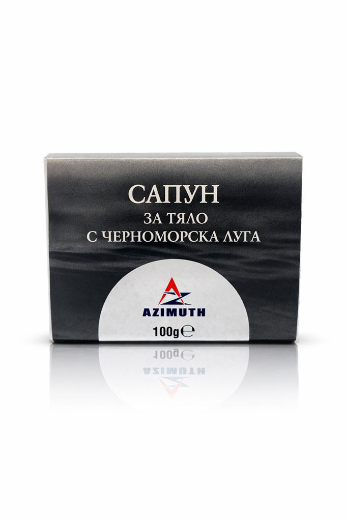 Сапун за лице и тяло с черноморска лиманна кал AZIMUTH / АНХИАЛО