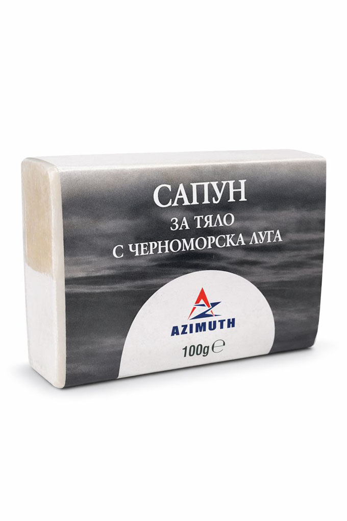 Сапун за лице и тяло с черноморска лиманна кал AZIMUTH / АНХИАЛО