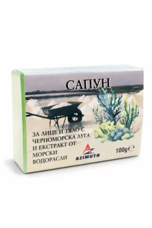 Натурален сапун с черноморска луга и екстракт от морски водорасли