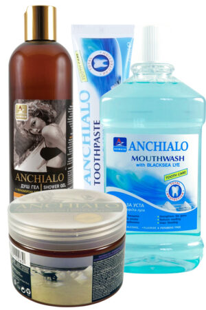 Промо пакет с продукти с черноморска луга и масажен гел ANCHIALO / АНХИАЛО